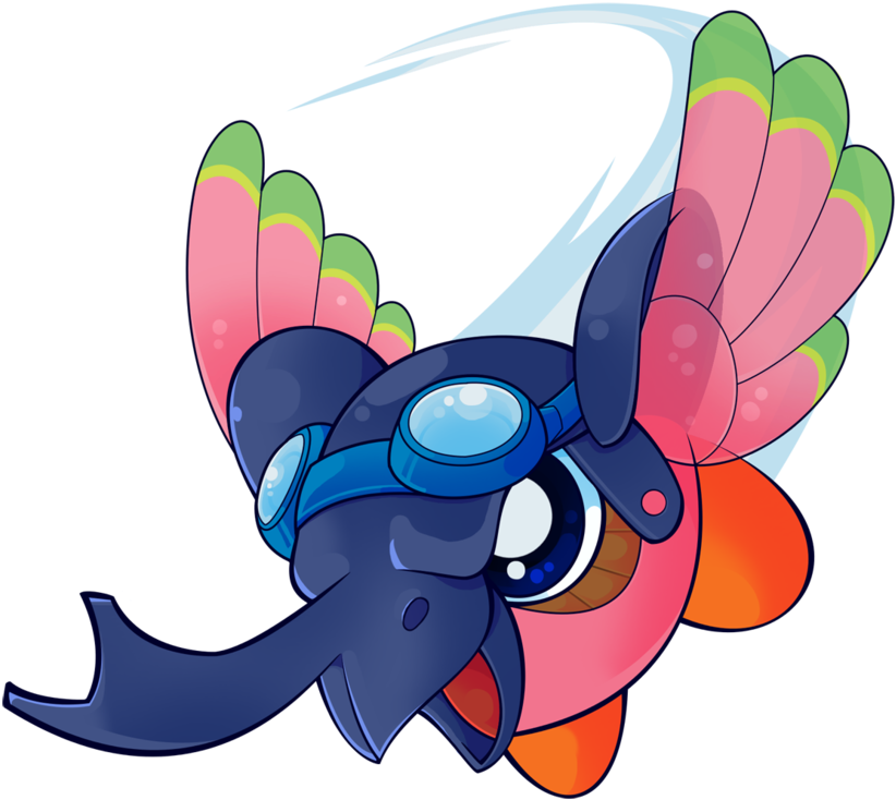 Birdley By Theakanemnon - Kirby Beetley (886x902)