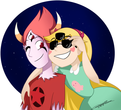 Tom And Star Butterfly - Svtfoe Tom And Star (500x500)