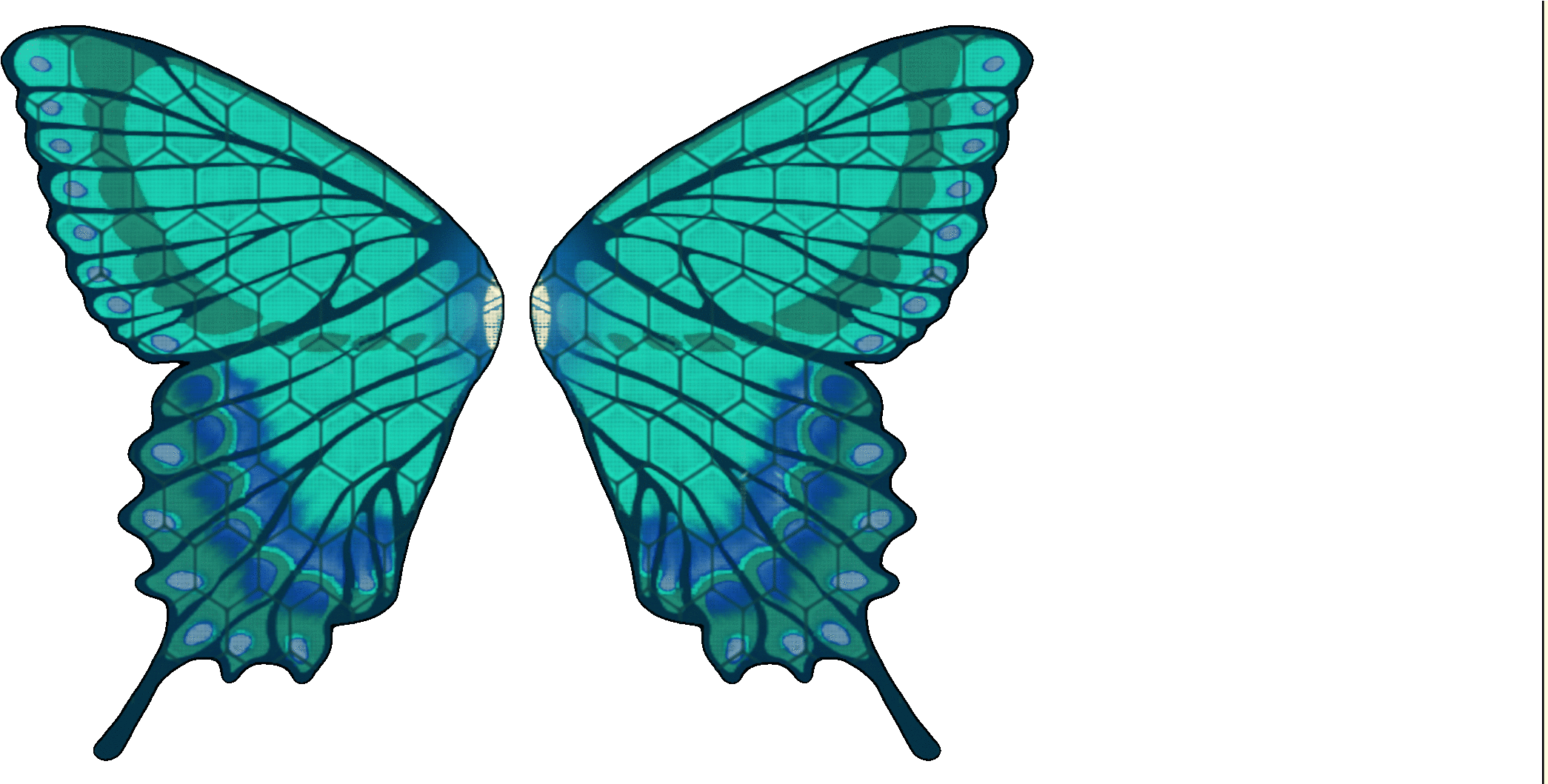Animated Butterfly Gif Animated Butterfly Gif 25 Bosa3sl - Butterfly Wings Gif Png (2125x1058)