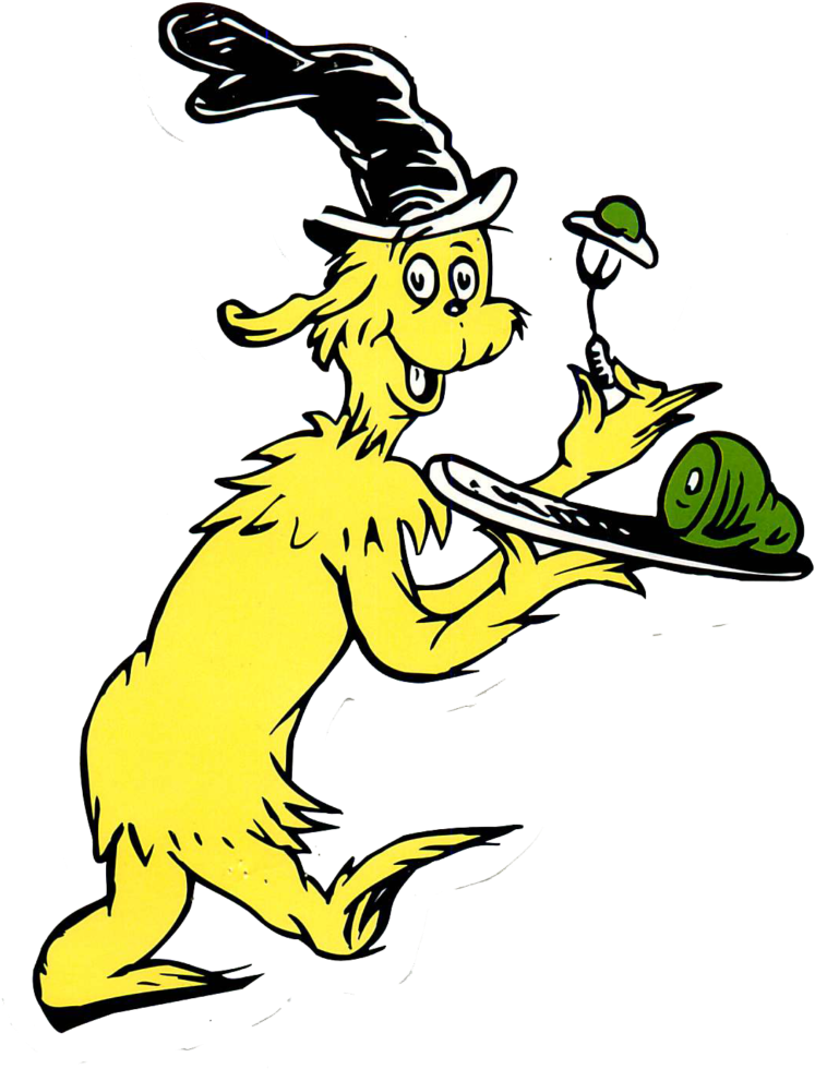 Image Green Eggs And Ham Clipart Png Dr Seuss Wiki - Dr Seuss Green Eggs And Ham (873x1024)