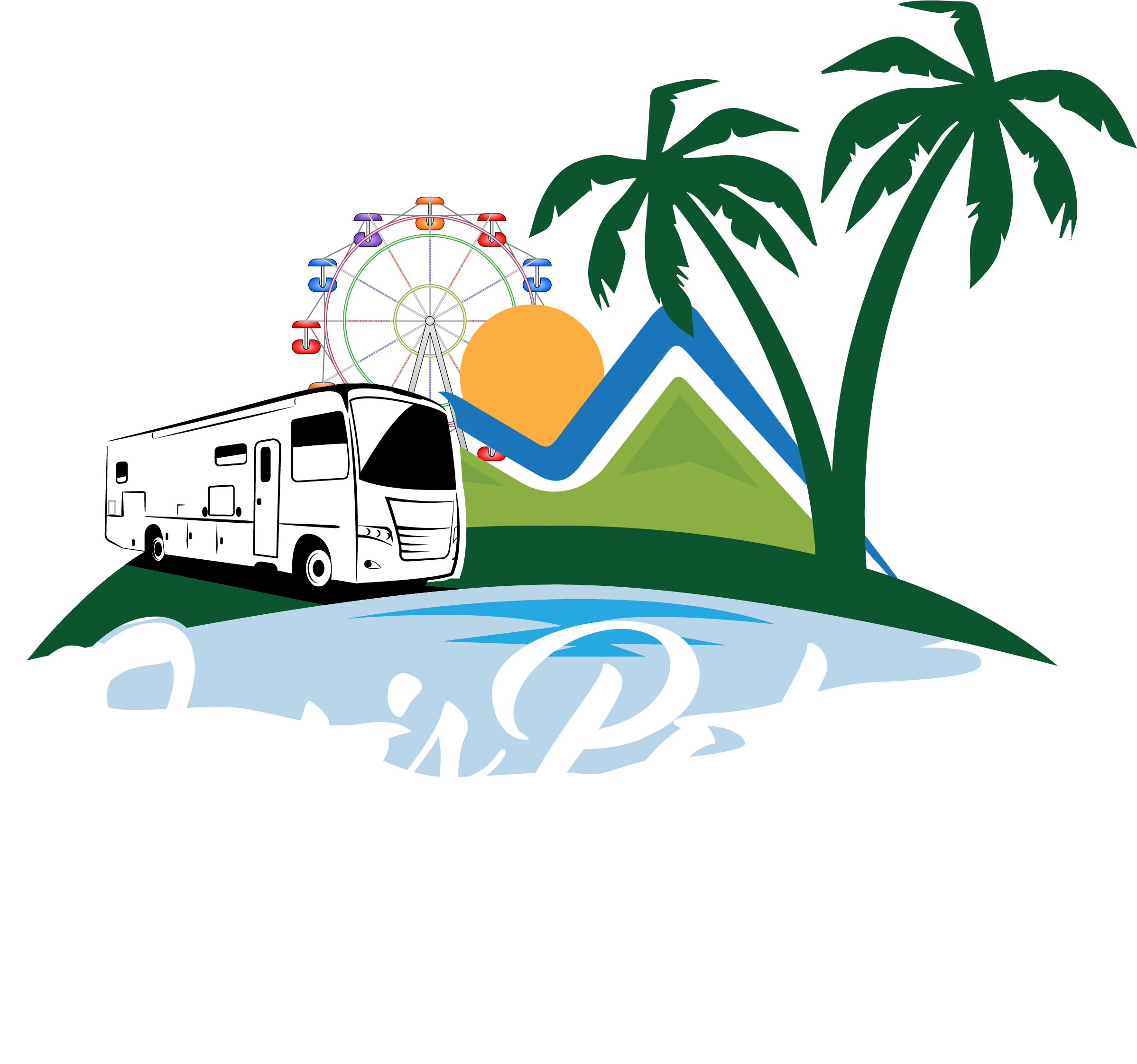 Coachella Camping At Oasis Palms Rv Resort - Rv Resort Logo (2490x2281)