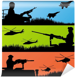 Army Soldiers, Planes, Helicopters And Guns Background - Soldier (400x400)