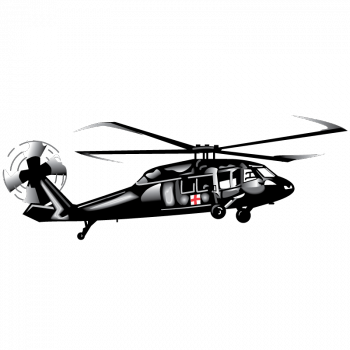 Army Helicopter Clipart Uh60 - Harbin Z-9 (350x350)