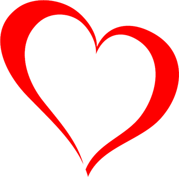 Red Heart Images Hd (352x348)