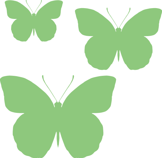 Butterfly Light Green Vector Eps Vector - Butterfly Vector Free (538x525)