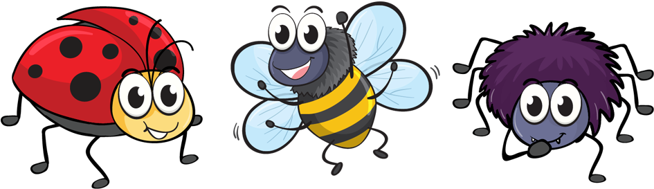 Insect Cartoon Bee Clip Art - Tale Of Eight Legs Coloring Book (spider Coloring And (1013x505)