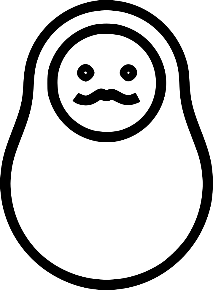 Matryoshka Doll Png - Matryoshka Doll (718x980)