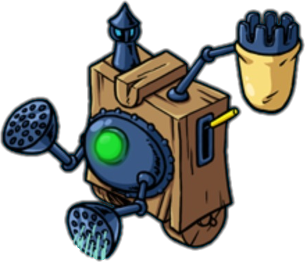 The Shrub Harvester - Cartoon (439x378)