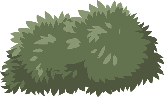 Bush Shrub Green Nature Plant Lush Landsca - Shrub (640x379)