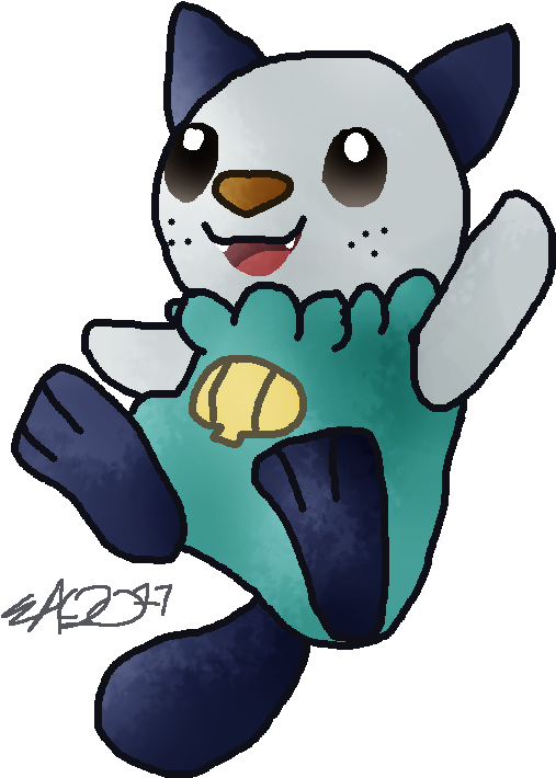 Pkmn Happy Little Sea Otter By Rosa Pegasus On Deviantart - Otter (558x761)
