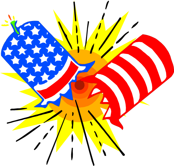 Clipart Firecracker - Fire Cracker Clipart (600x600)