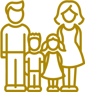 The Old Bramshall Inn Has Been Extensively Renovated - Husband And Wife Drawing (386x336)