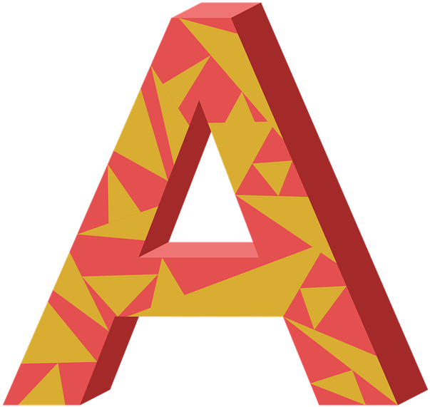 A Letter Ah Â - Letter A Graphic (720x720)