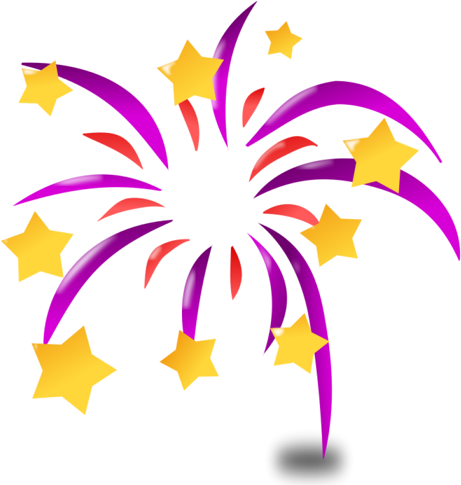 Number 5 Red Background Clip Art At Clker - New Years Eve Icon (1024x1024)