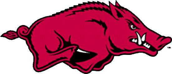 Free Arkansas Razorback Clip Art - Arkansas Razorbacks Logo Vector (560x250)