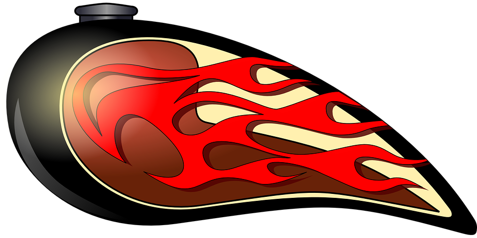 Fuel Cliparts 4, Buy Clip Art - Chopper Gas Tank (960x480)