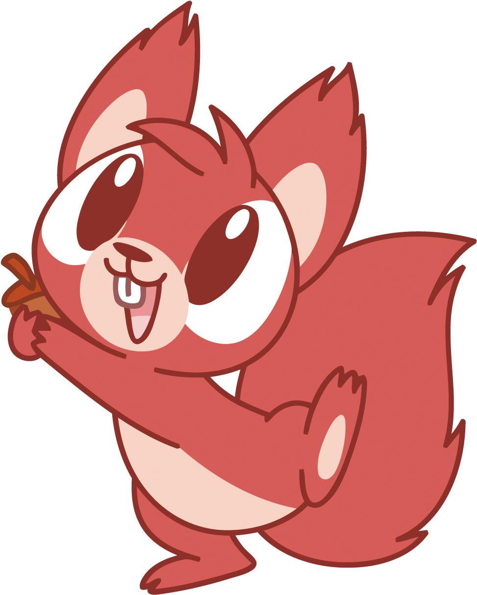 Squirrel Canidae Illustration - Dancing Squirrel Cartoon (1500x1500)