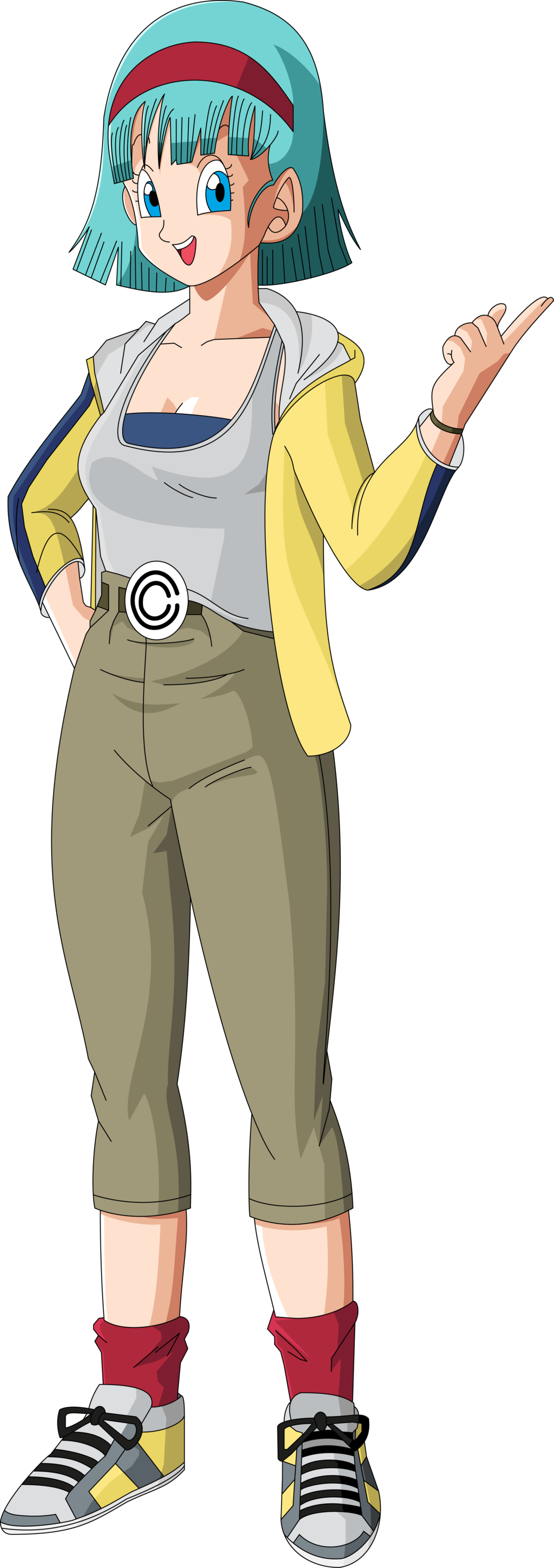 Raine Late Teens - Dbz Bulma Saiyan Saga (1024x2899)