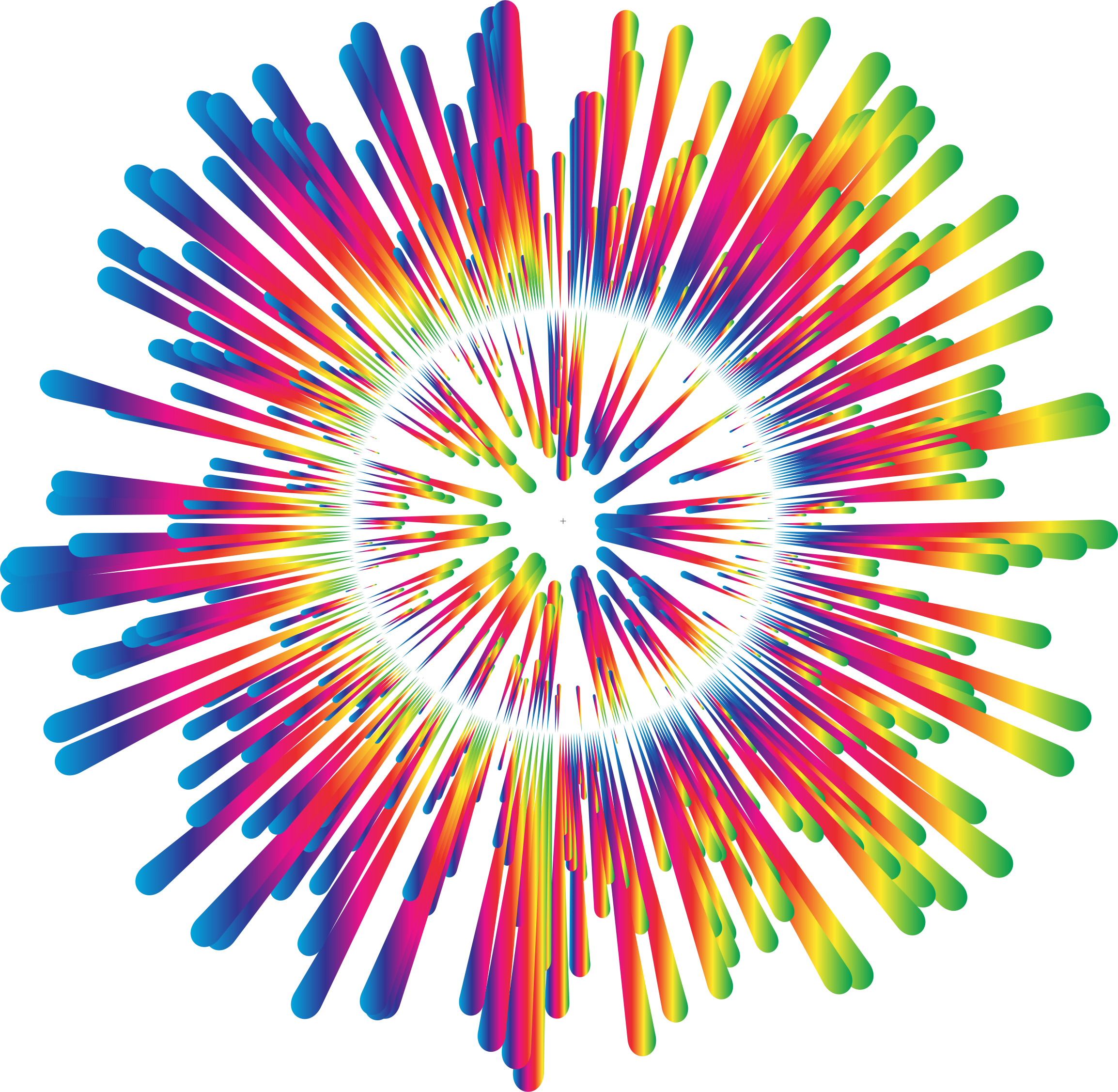 Colorful Explosion Clip Art (2308x2254)