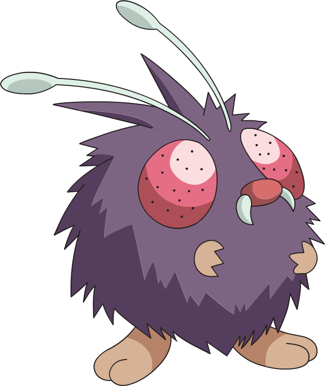 Pokemon Venonat Png (650x773)