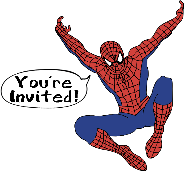 Spiderman Clip Art - Spiderman Coloring Pages (661x611)