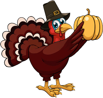 Turkey Thanksgiving Clip Art - Thanksgiving Free Clip Art (400x400)