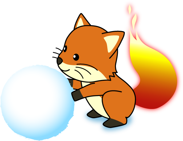 #cute #fox #winter #snow #foxkeh From Http - Foxkeh (595x458)