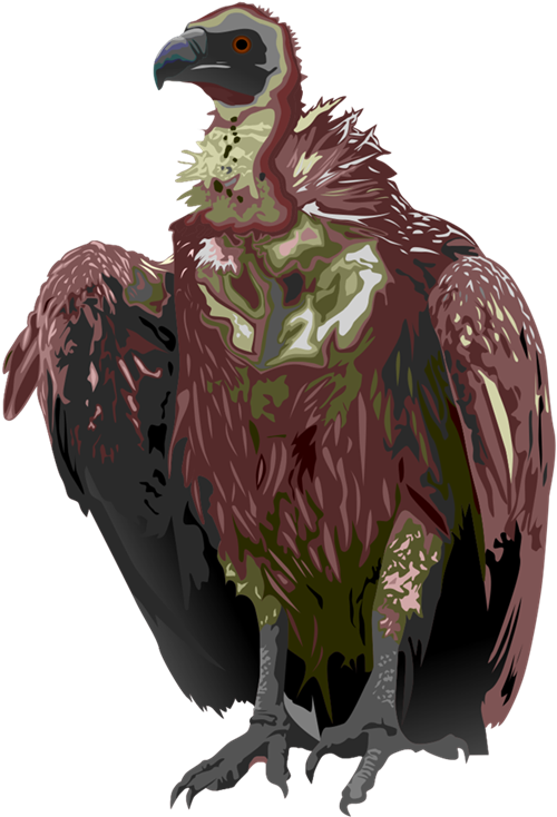 Vulture Clipart Valcher - Vulture Clipart (600x821)