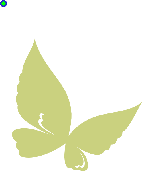 This Free Clip Arts Design Of Green - Butterfly Vector Png (498x597)