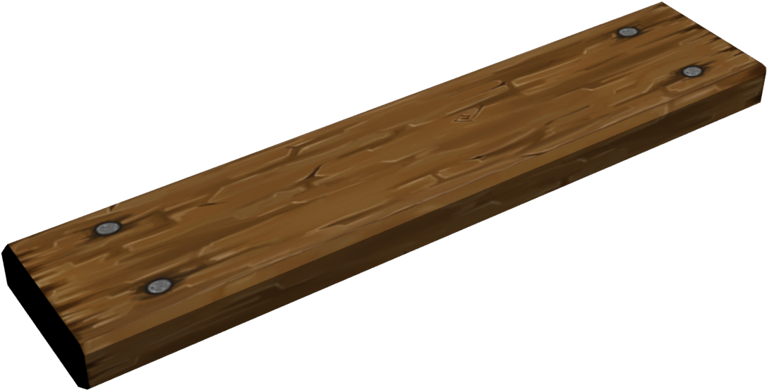 I Created The Wooden Rail Holder At The Left Side To - Plank (1920x1080)