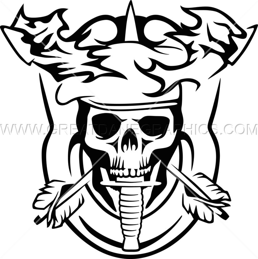 Green Beret Flaming Arrows - Illustration (825x829)