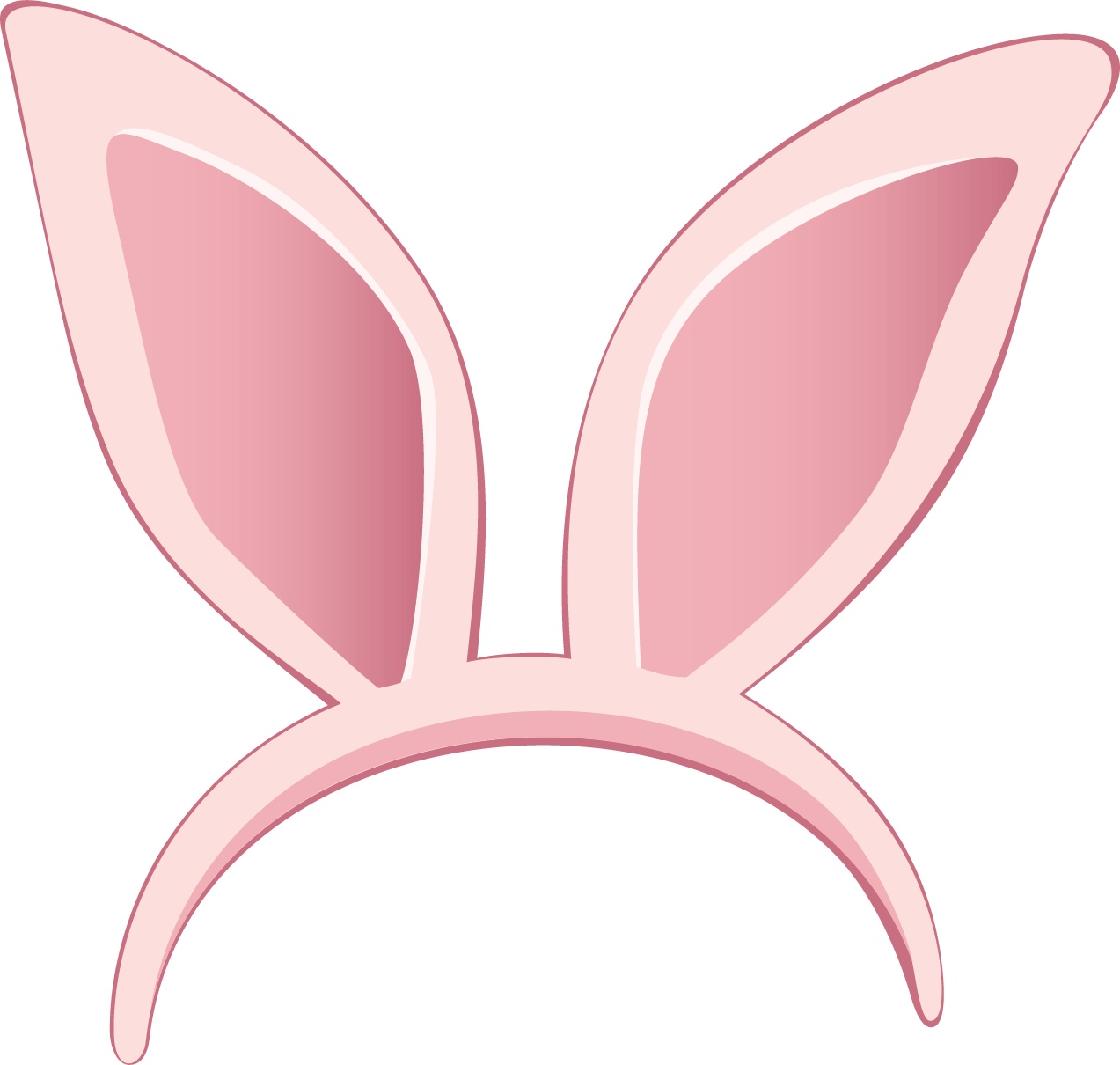 Easter Bunny Ears Clipart (1273x1210)