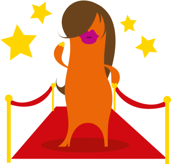 250 Guests For Just - Star Garland Png (351x348)