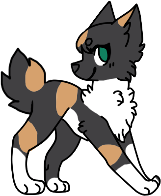 F2u Big Cat Base By Puqqie-d8b4jme Copy - F2u Animal Jam Base (363x413)