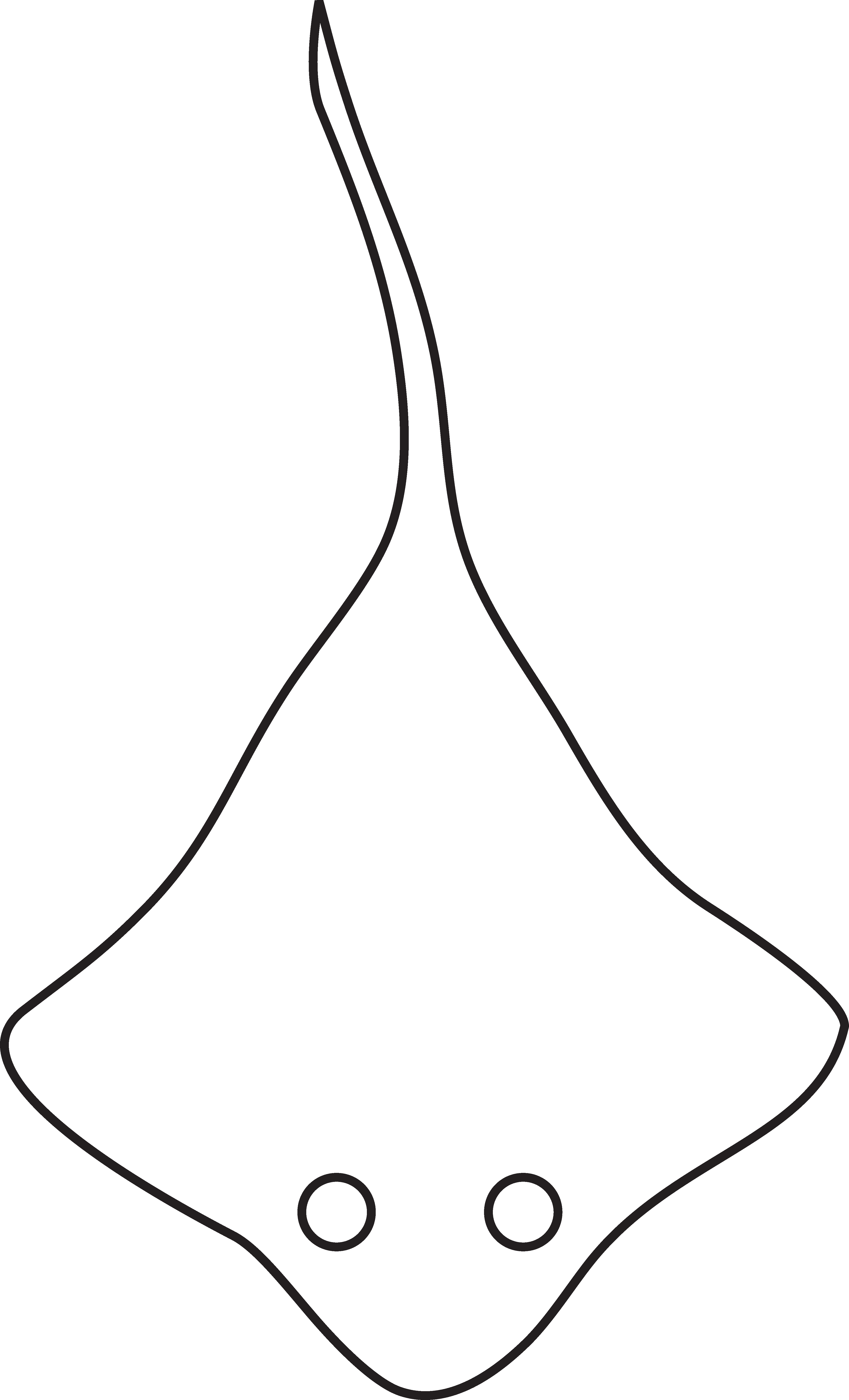 Stingray Clip Art - Clip Art (4036x6651)