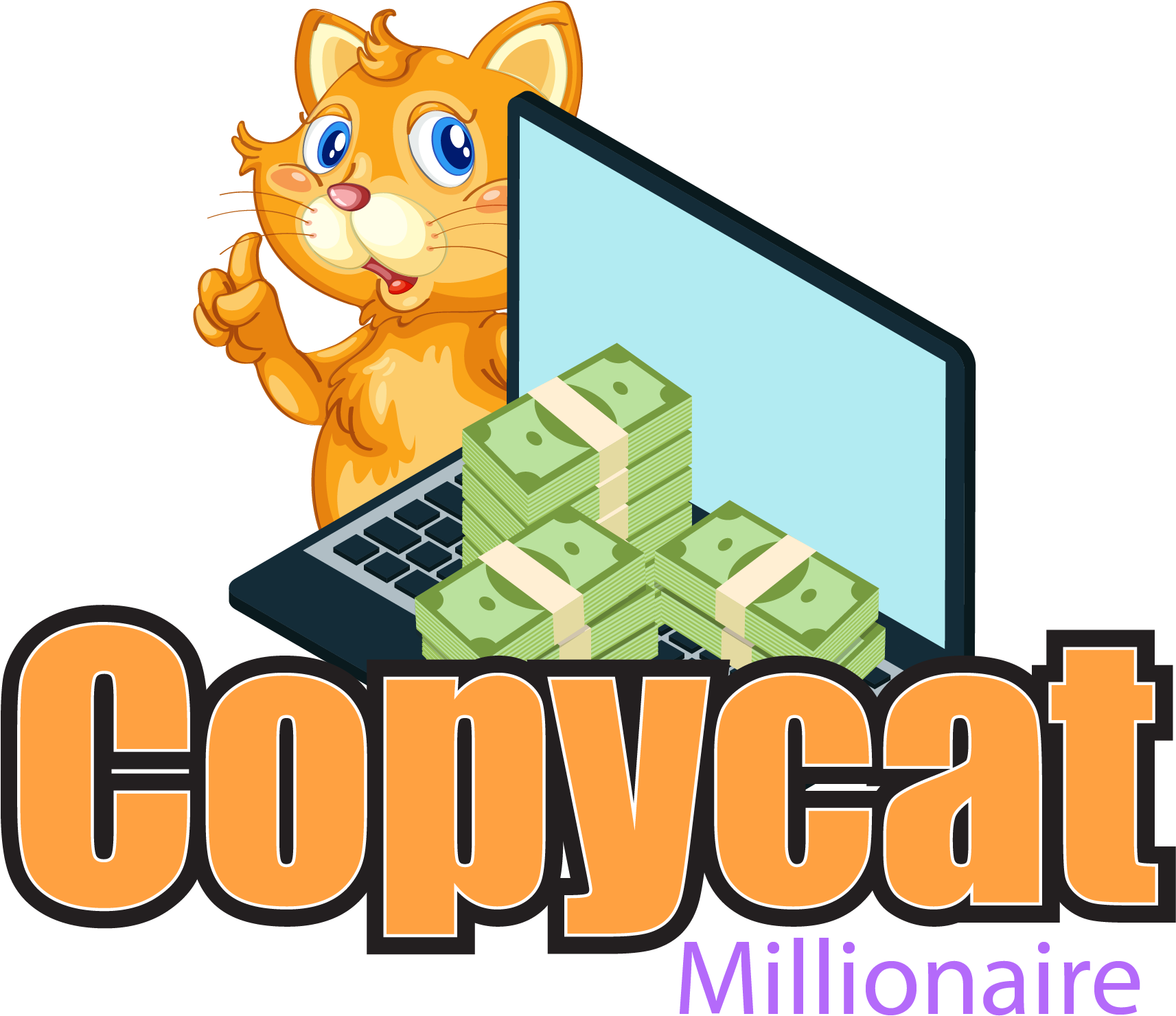 Copycat Millionaire - Cartoon (1712x1515)