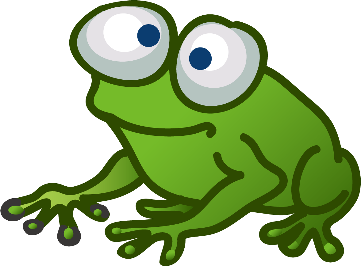 True Frog Toad Edible Frog Clip Art - กบ การ์ตูน น่า รัก (1276x1276)