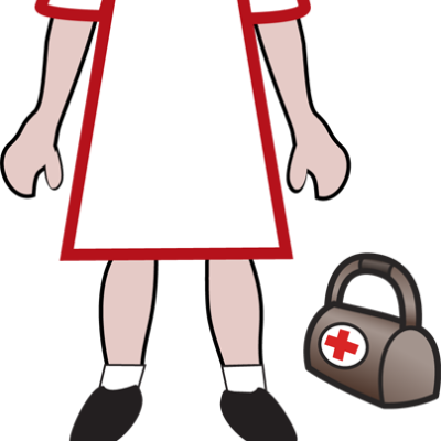 Free Clip Art Of Doctors And Nurses - Midwife Clipart (400x400)