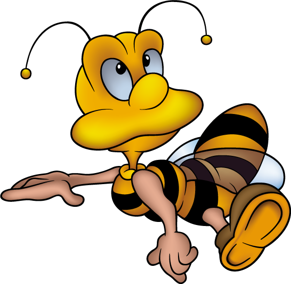 Illustration Of Wasp - Clip Art (577x563)