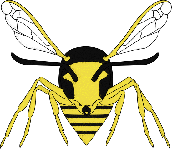 1954 Wasps Logo By Verasthebrujah - Hornet (550x478)