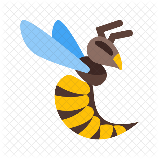 Wasp Icon - Bee Png Logo (512x512)