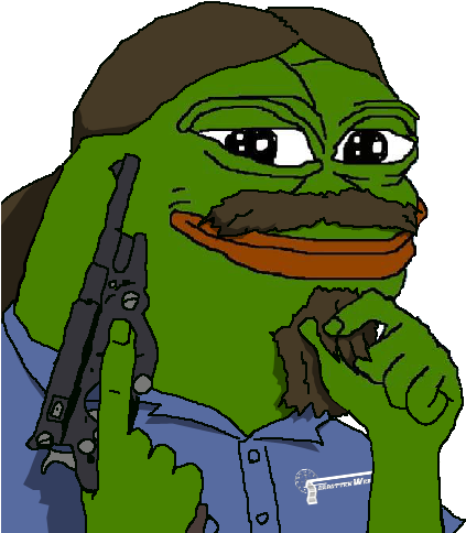 View Samegoogleiqdbsaucenao Forgottenfrog , - Pepe Pepe Pepe Sticker (632x492)