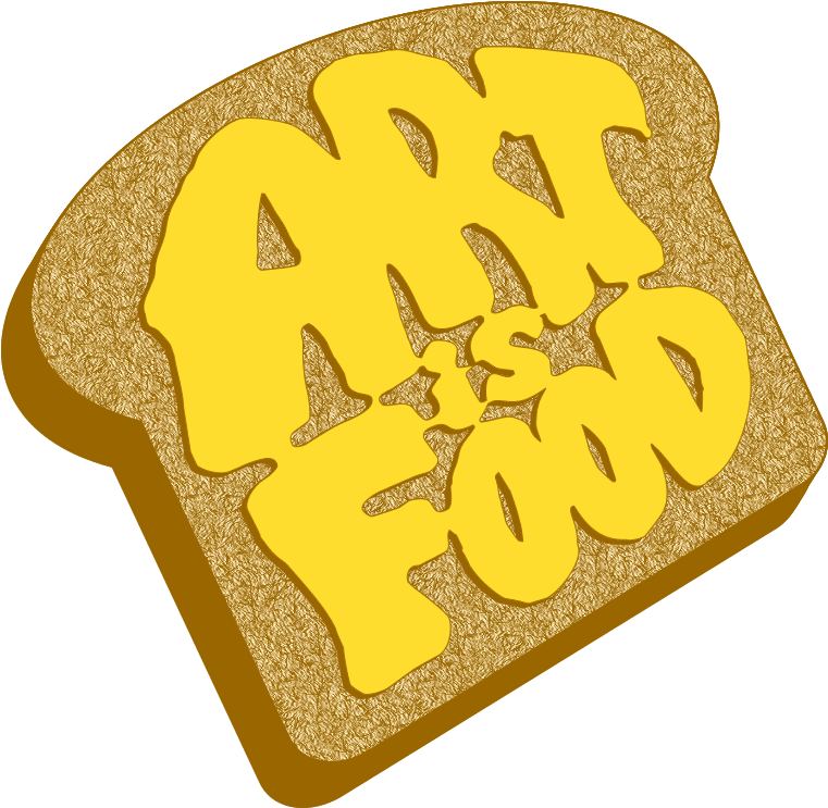 Art Is Food Logo Design Version - Graphic Design (800x800)