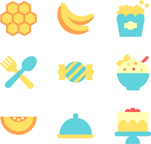 Food And Restaurant Elements - Food (600x564)