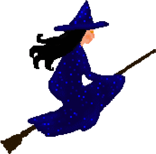 Witchcraft Clipart Bad Luck - Witch Clip Art (640x558)