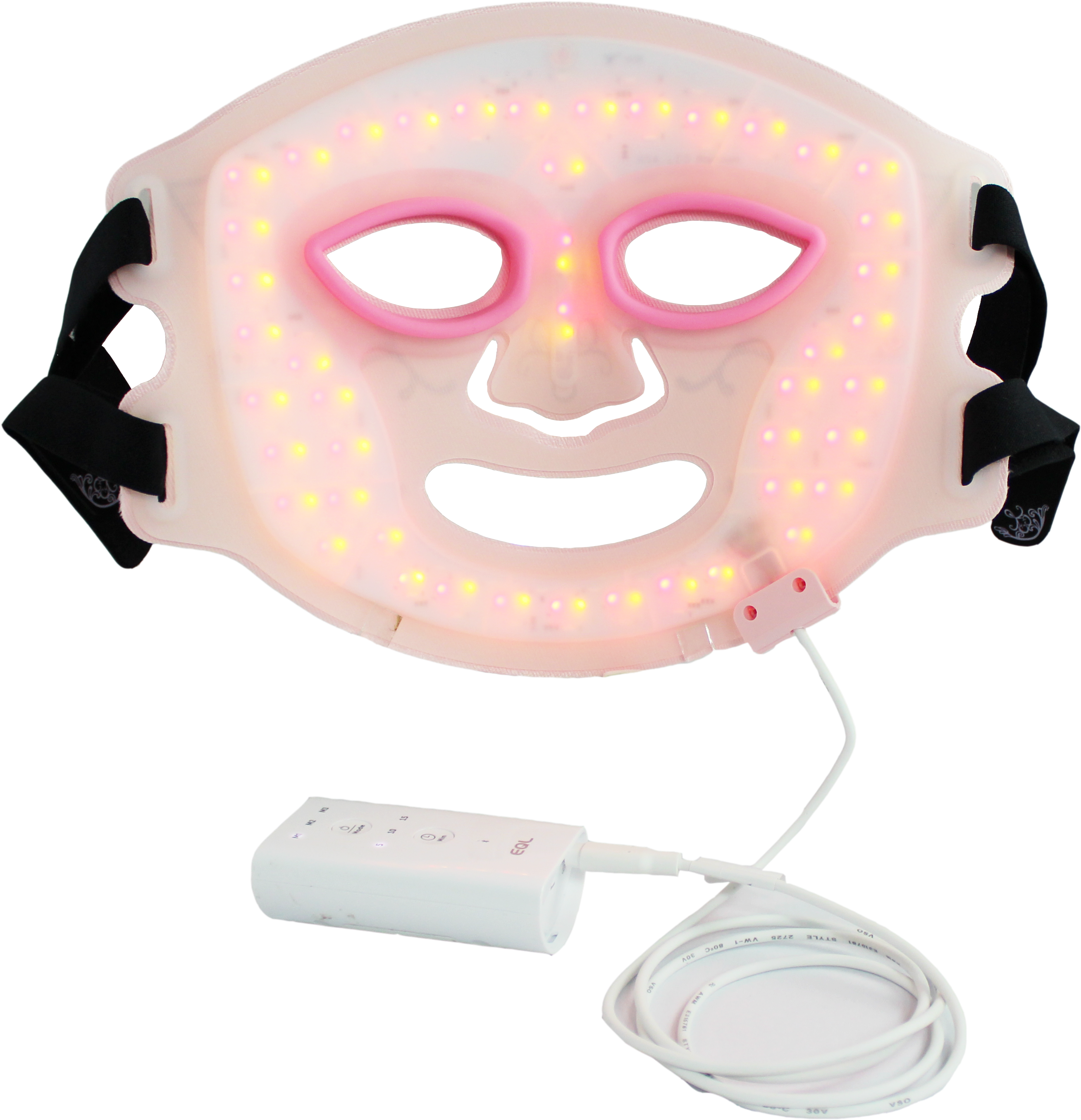 Eql Auro Light Color Therapy Beauty Face Mask For Anti-aging - Sleep Mask (2717x2874)