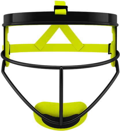 Rip-it Ponytail Strap For Defence Pro Face Mask Lime/green - Marching Percussion (415x479)