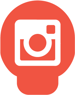 Facebook - Instagram - Pinterest - Social Media Icon Png (350x400)