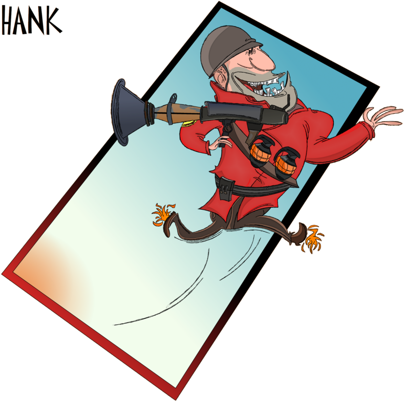 Rocket Jump Waltz By Hanksbeaniehat - Rocket Jump Waltz (800x791)