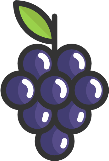 Grapes Free Icon - Grapes Icon (512x512)